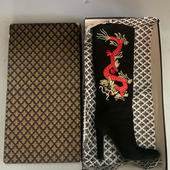 Black Patrick Cox boots - Picture 2 of 8